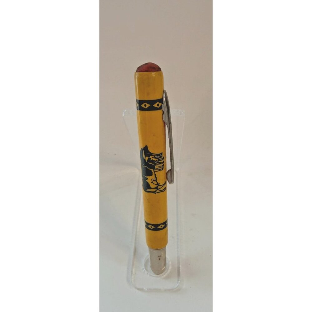 Welch Livestock Market West edmeston NY older bullet pencil holder